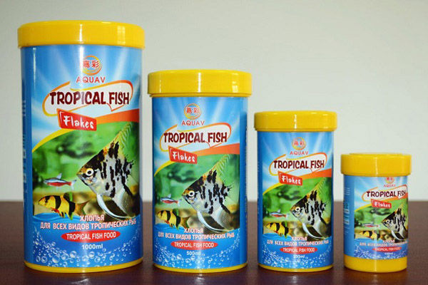 AQUAV Tropical Fish Flakes 100 мл.