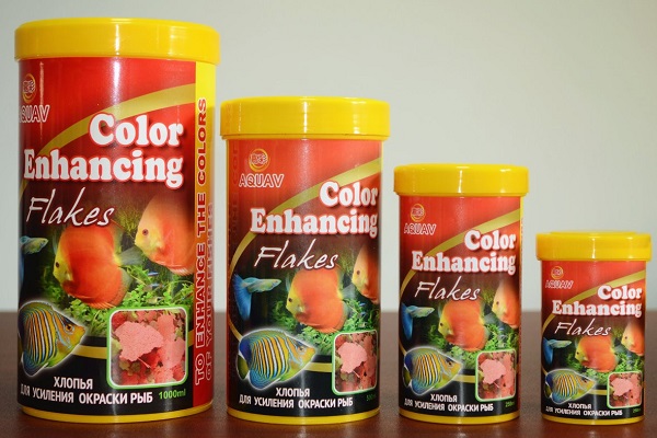 AQUAV Color Enhancing Flakes 500 мл.