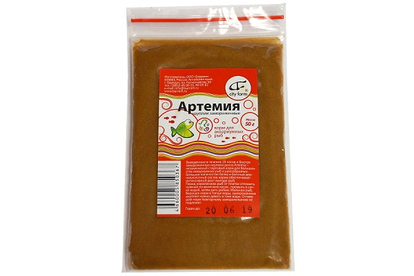 Артемия науплии замороженные 50г.